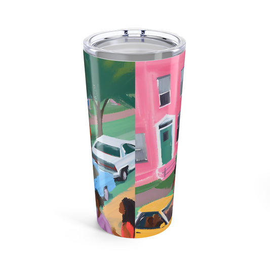 Colorful Community Art Tumbler, 20oz