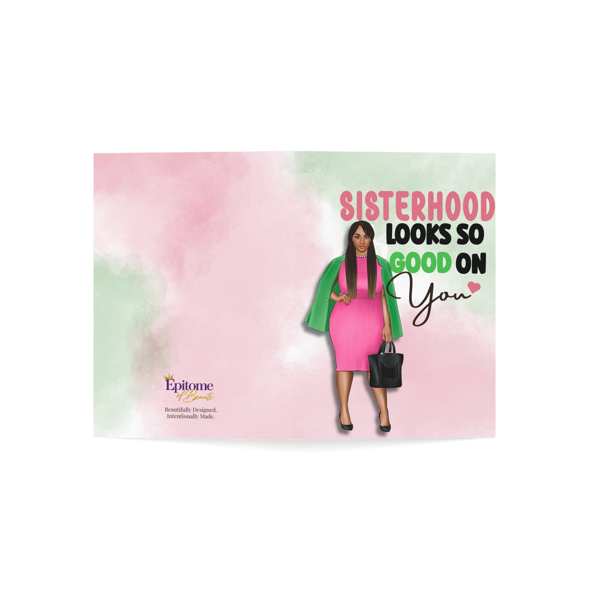 Sisterhood Looks So Good on You Card | Friendship Card