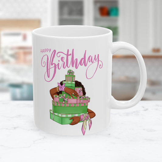 Sorority AKA Birthday Mug