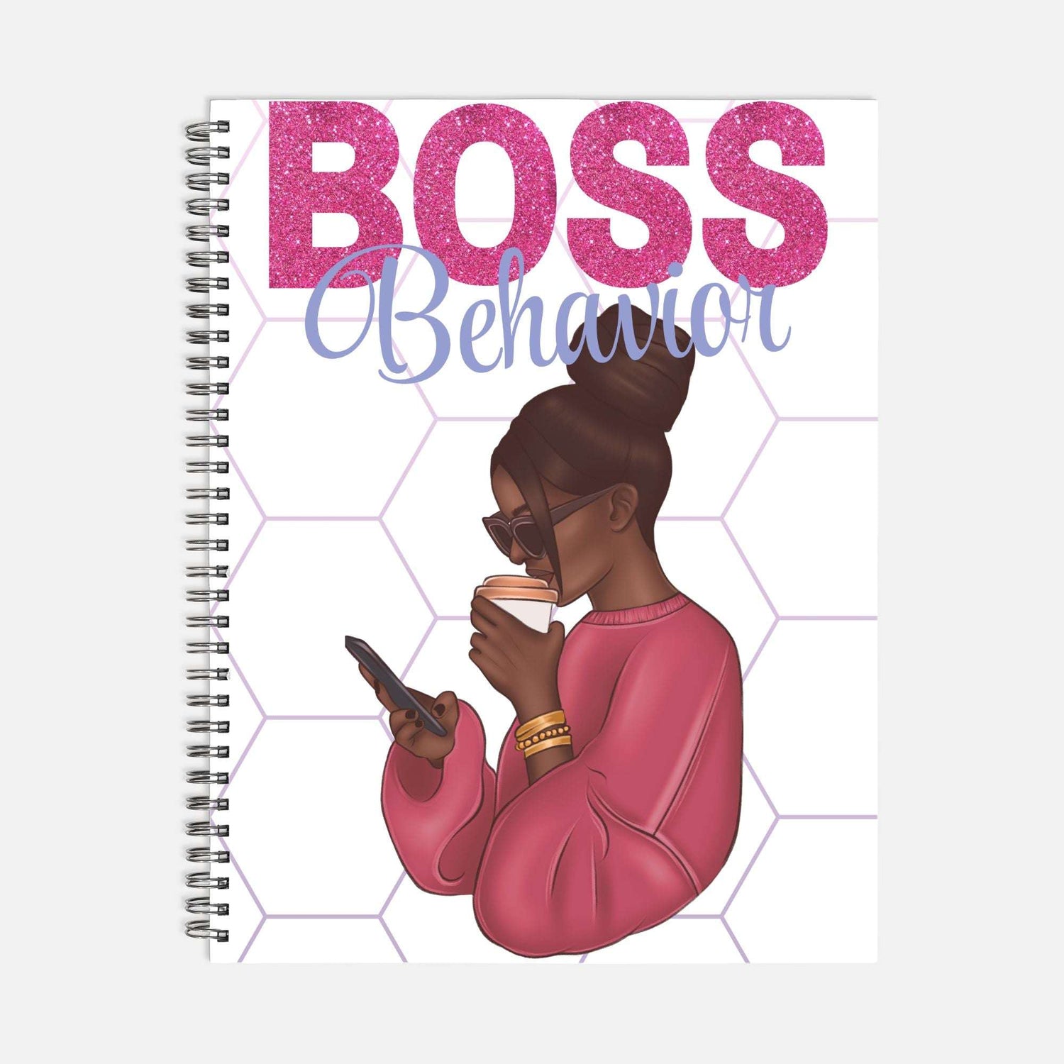 Boss Behavior Planner Hardcover Spiral 8.5 x 11