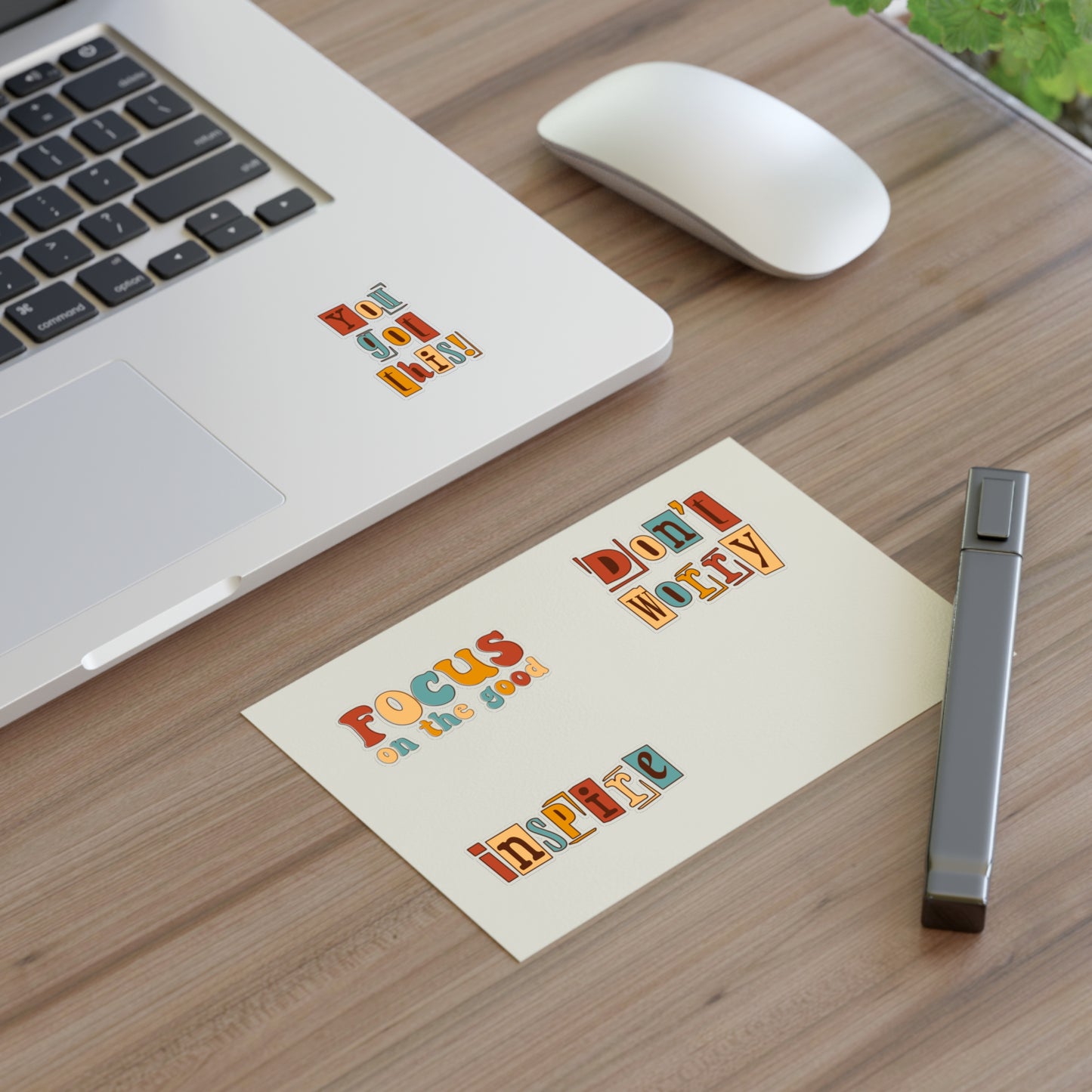 Motivational Quote Sticker Pack | Waterproof Vinyl Decals