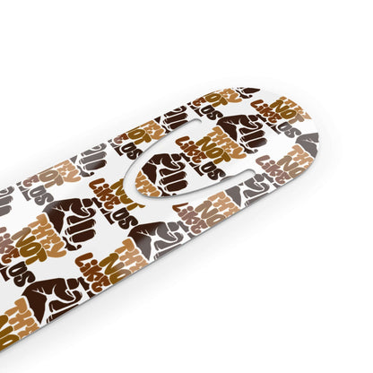Inspirational Bookmark - 'They Not Like Us' Motivational Design