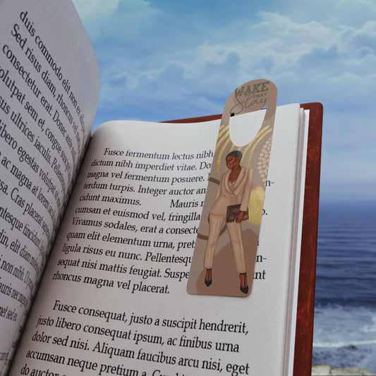 Wake Pray Slay' Bookmark — Lightweight Aluminum