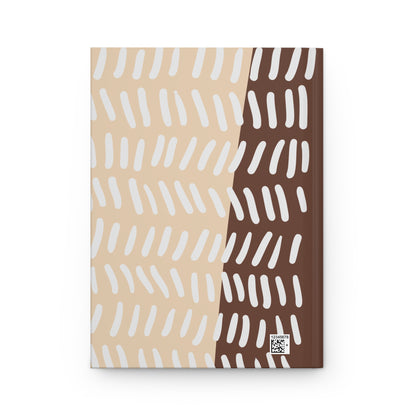 Brown Beauty Journal | Self-Love & Reflection Notebook