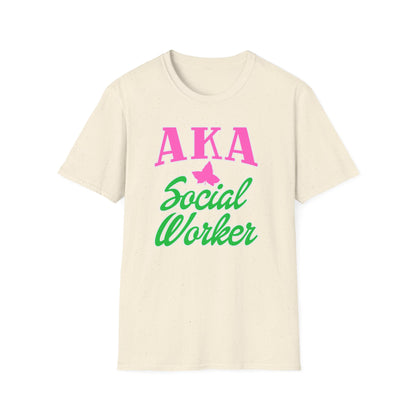 AKA Social Worker T-Shirt | Social Worker Graphic Tee