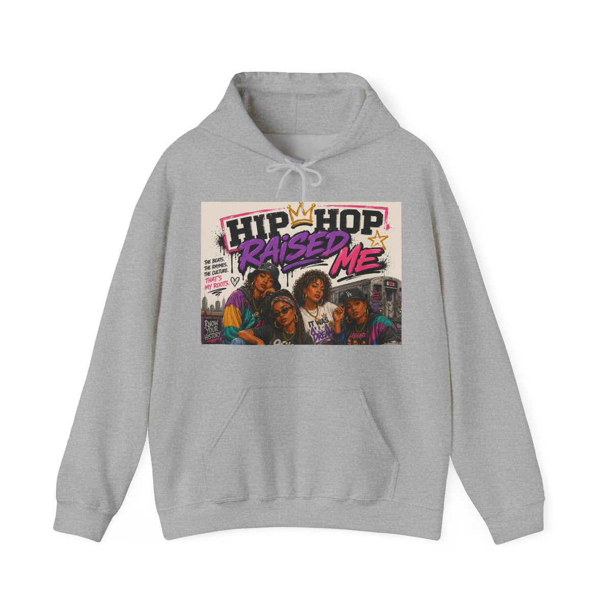 Hip Hop Raised Me Hoodie