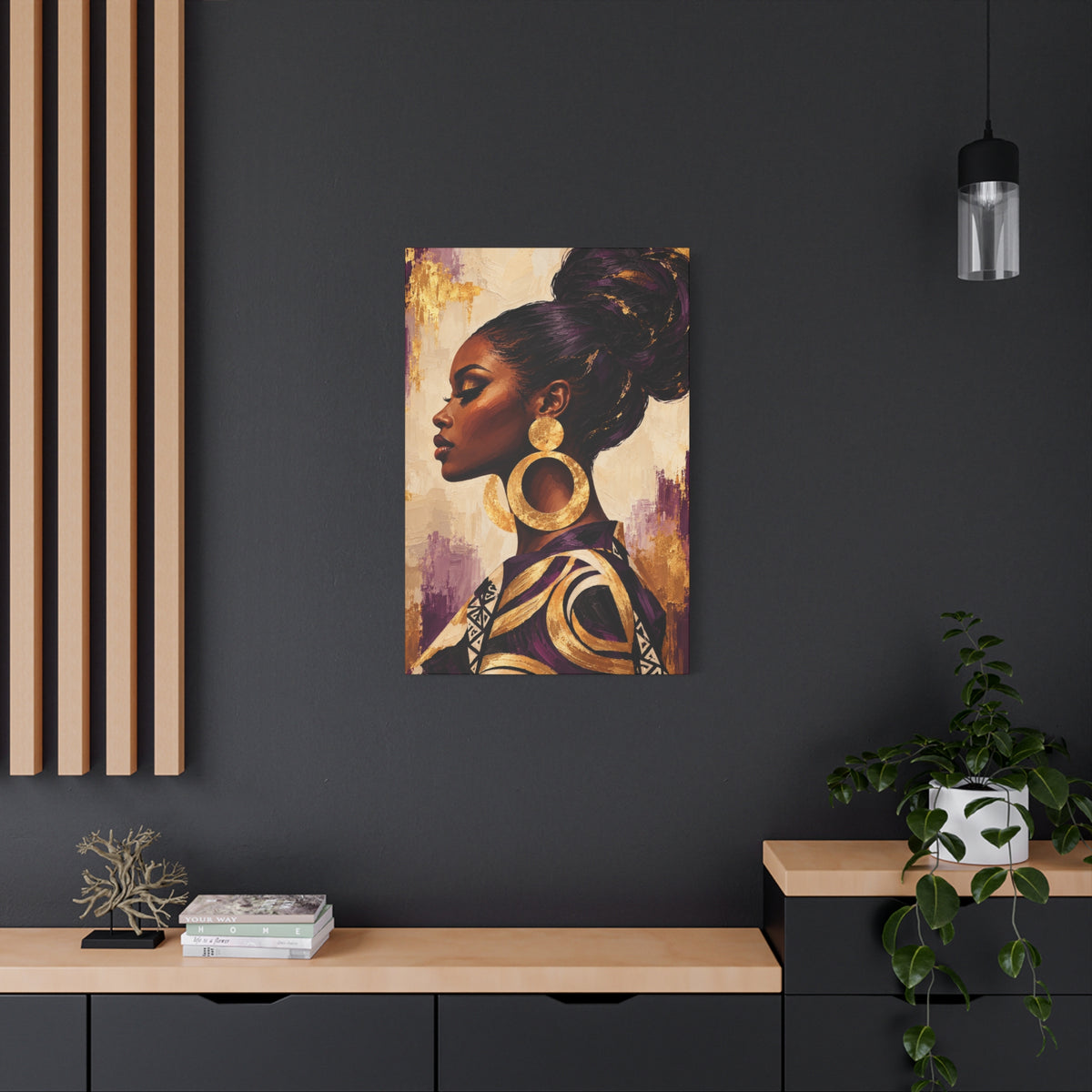 Royal Roots | Canvas Wall Art