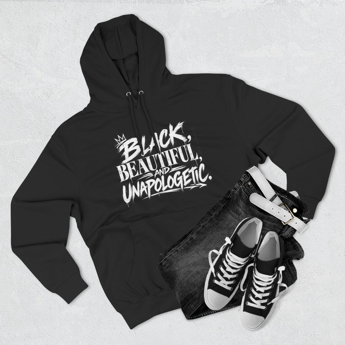 Black, Beautiful, and Unapologetic | Graphic Hoodie