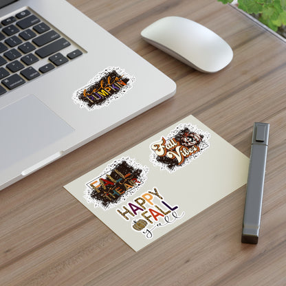 Fall Season Sticker Sheets