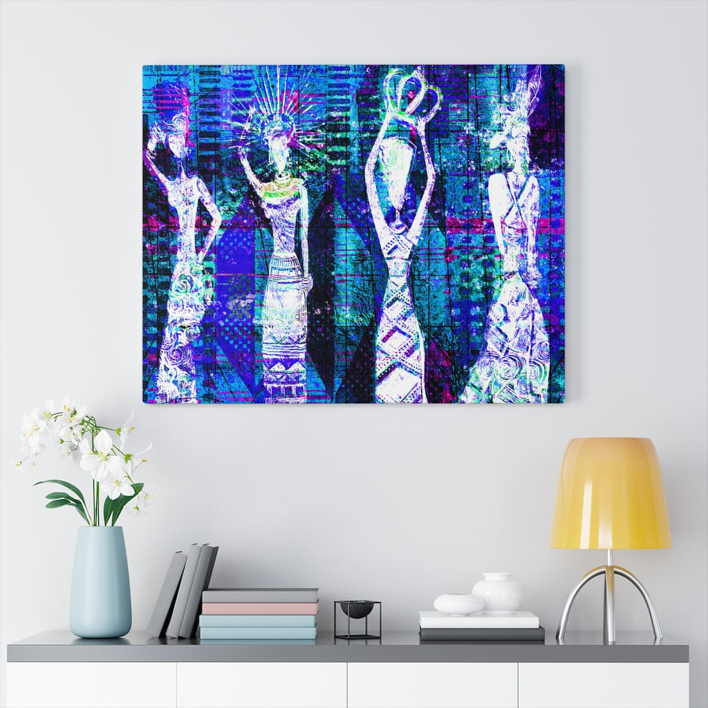 Queens Royalty Canvas Wall Art