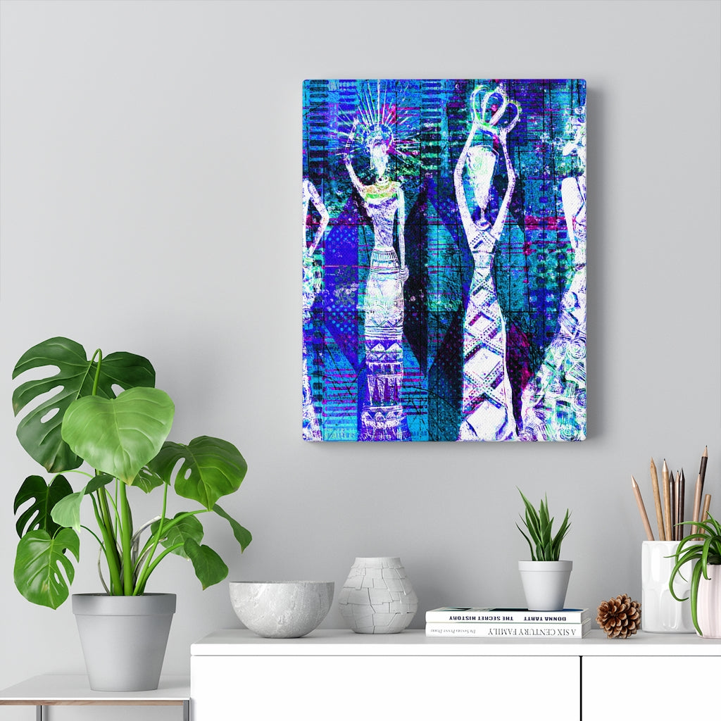 Queens Royalty Canvas Wall Art