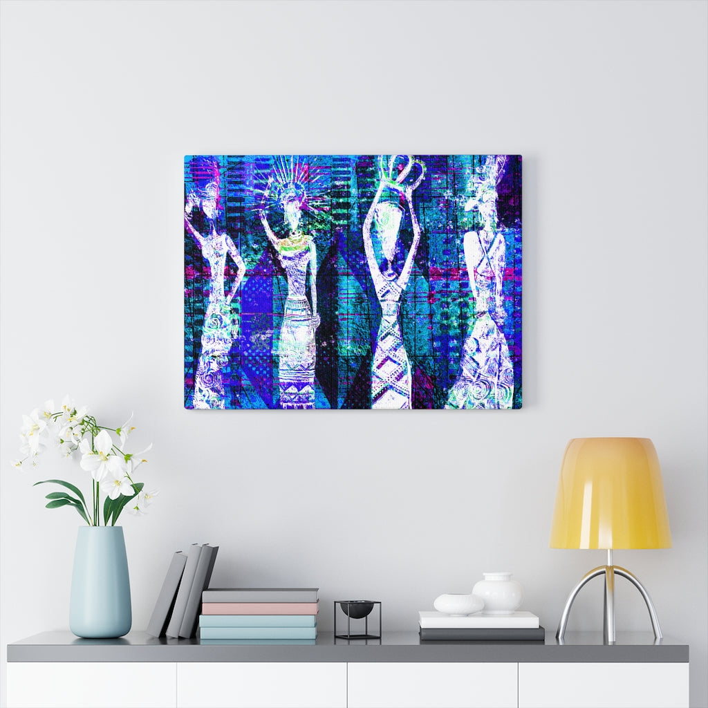 Queens Royalty Canvas Wall Art
